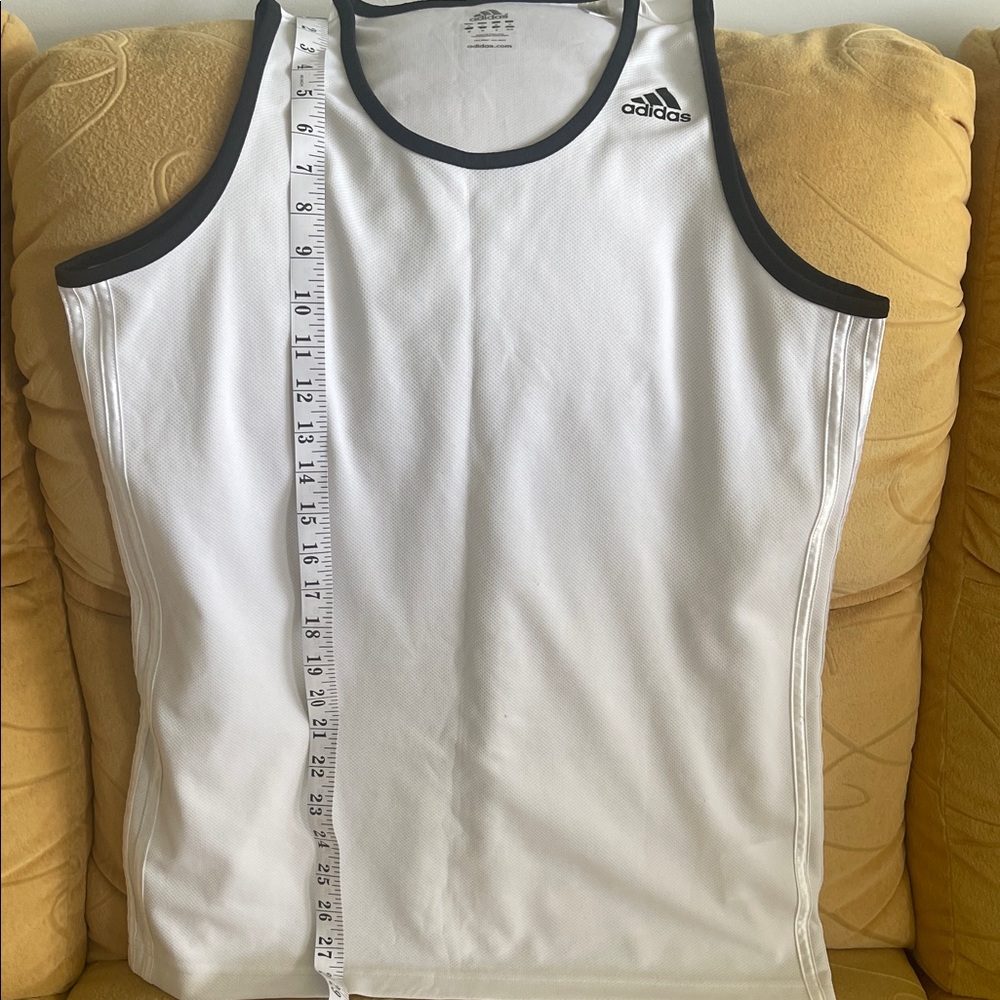 adidas White and Black Men's Jersey
